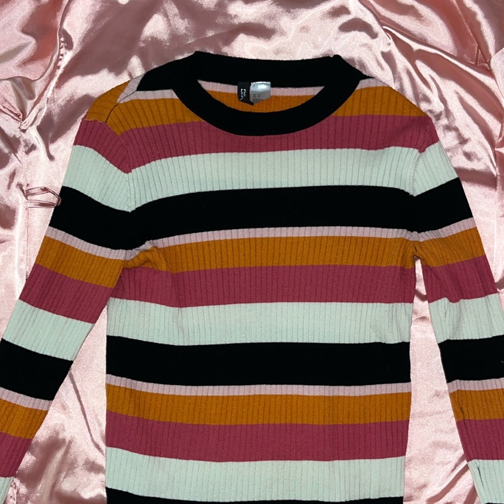 Striped Divided shirt